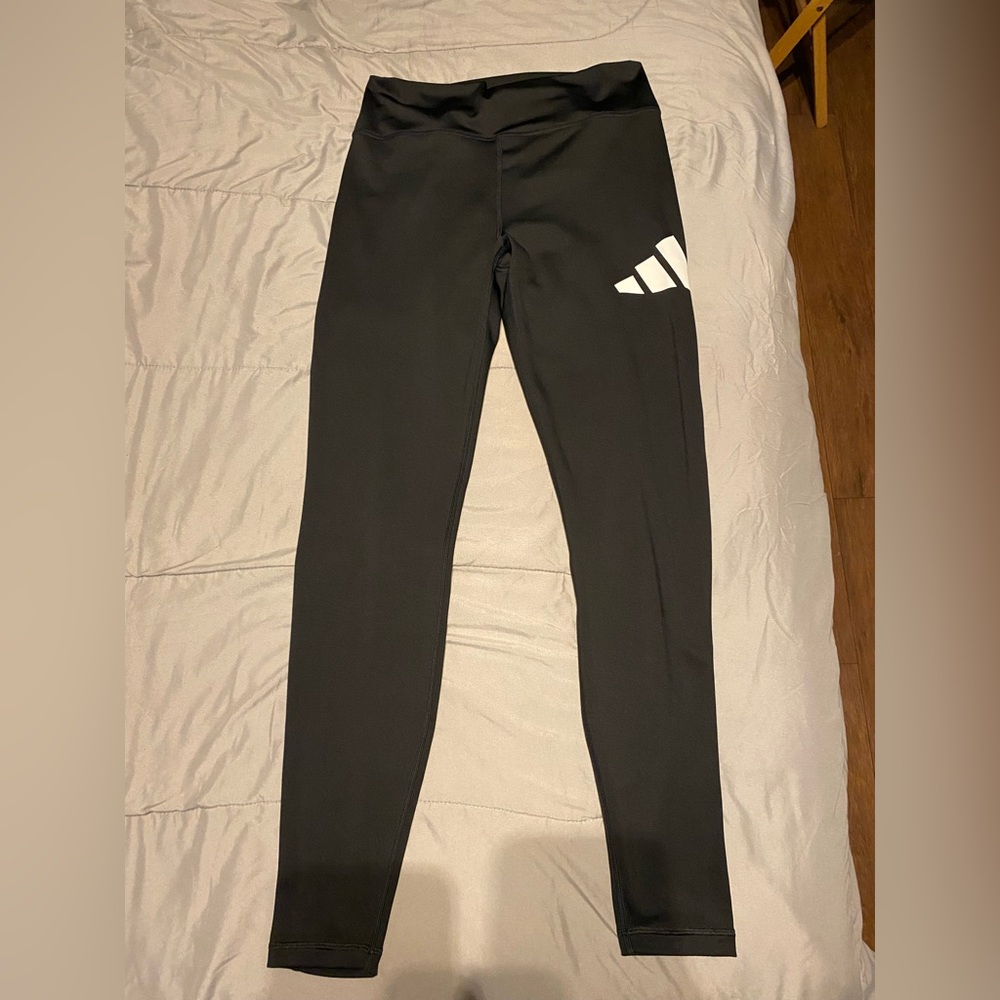 Adidas Women’s Leggings with White Logo